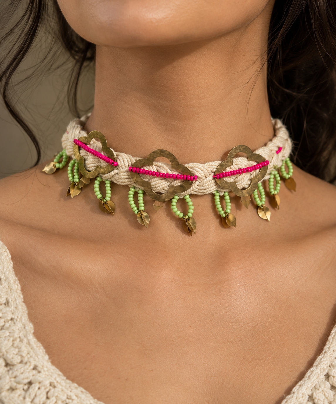 braided choker