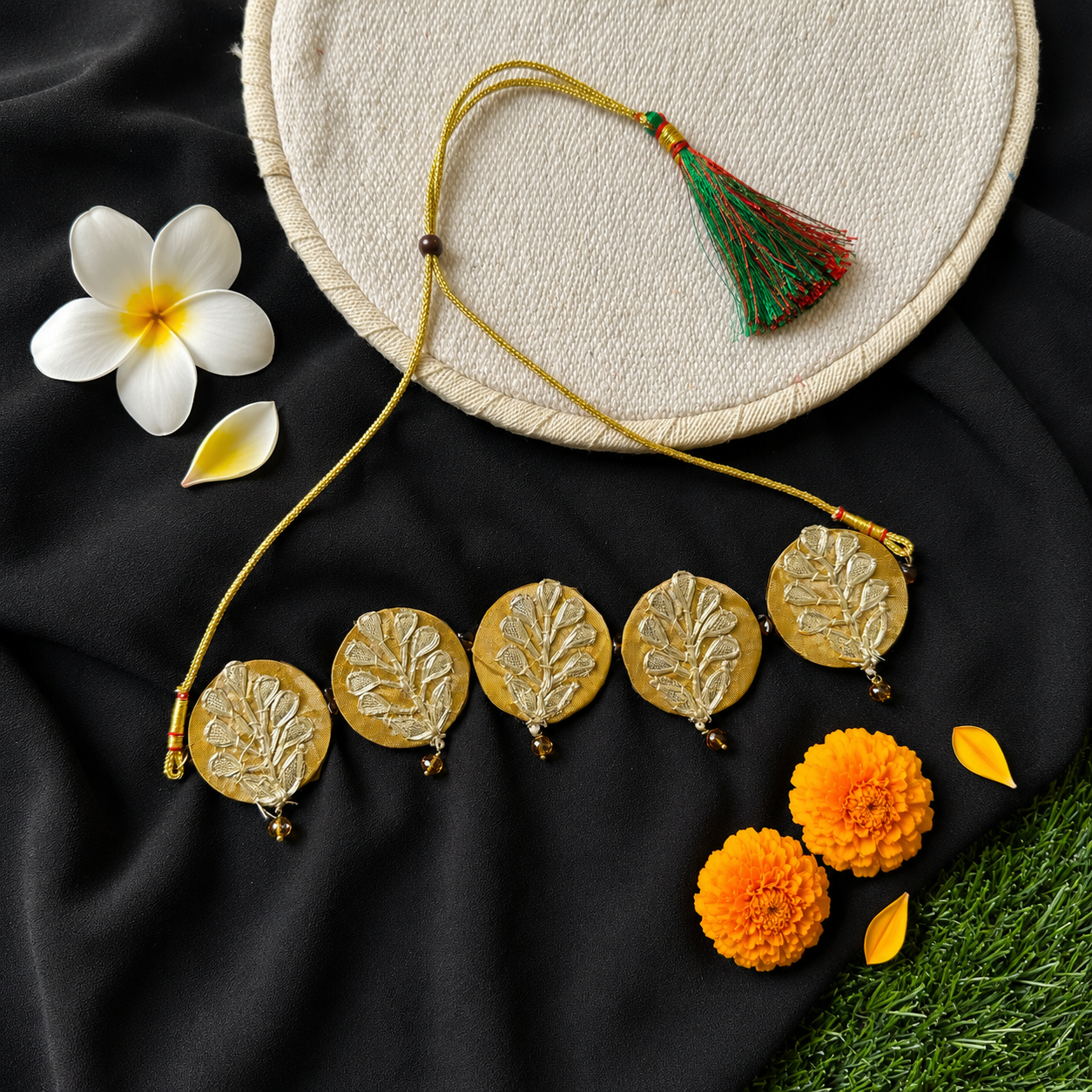 Gota-Patti choker (Kota)