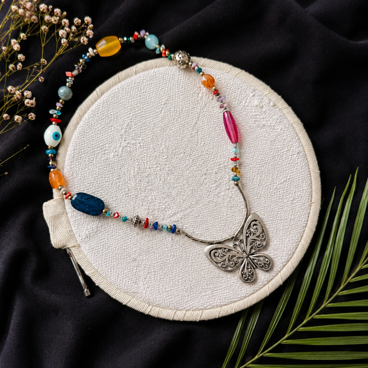 Butterfly neckpiece (Pushkar)