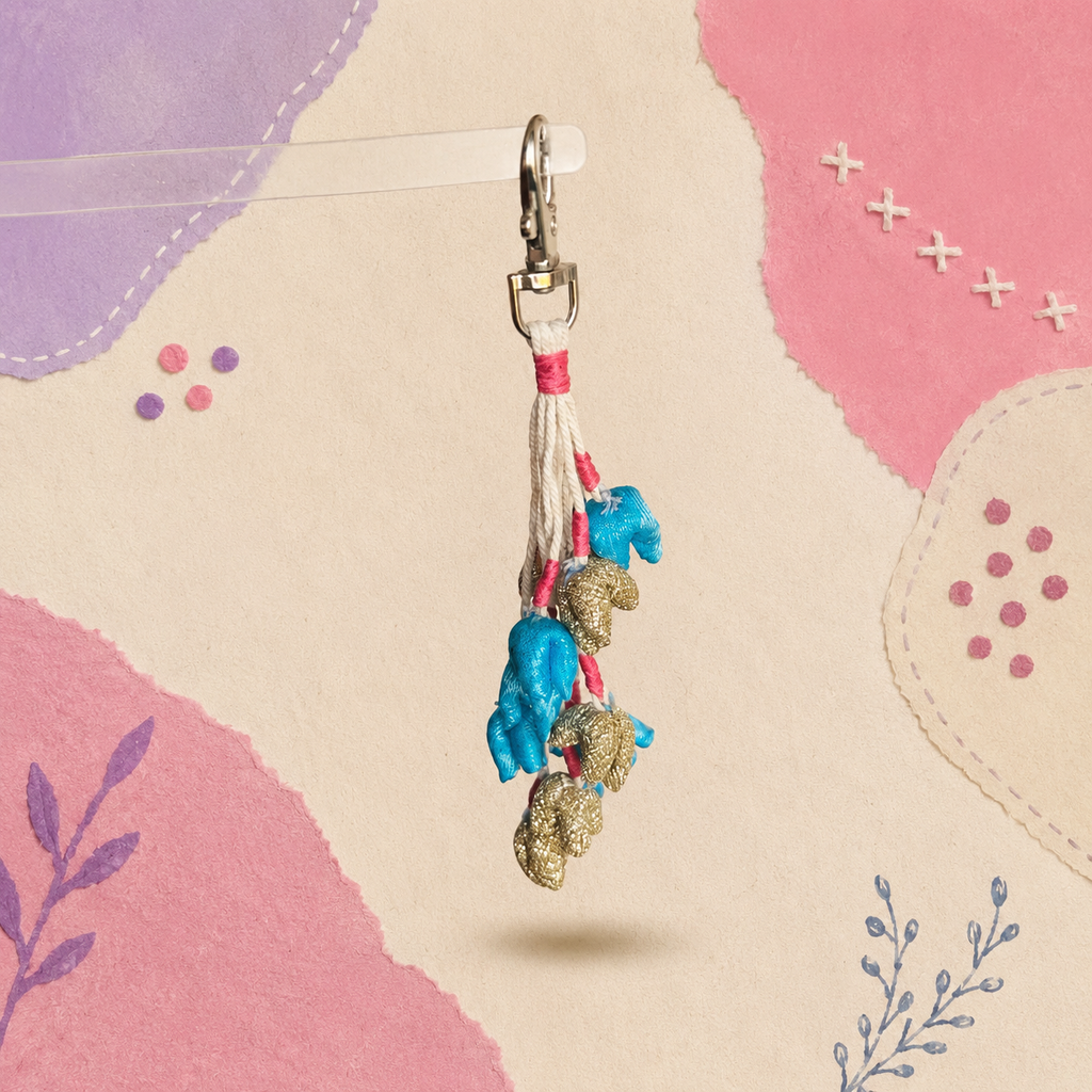 Mogra Bag charm