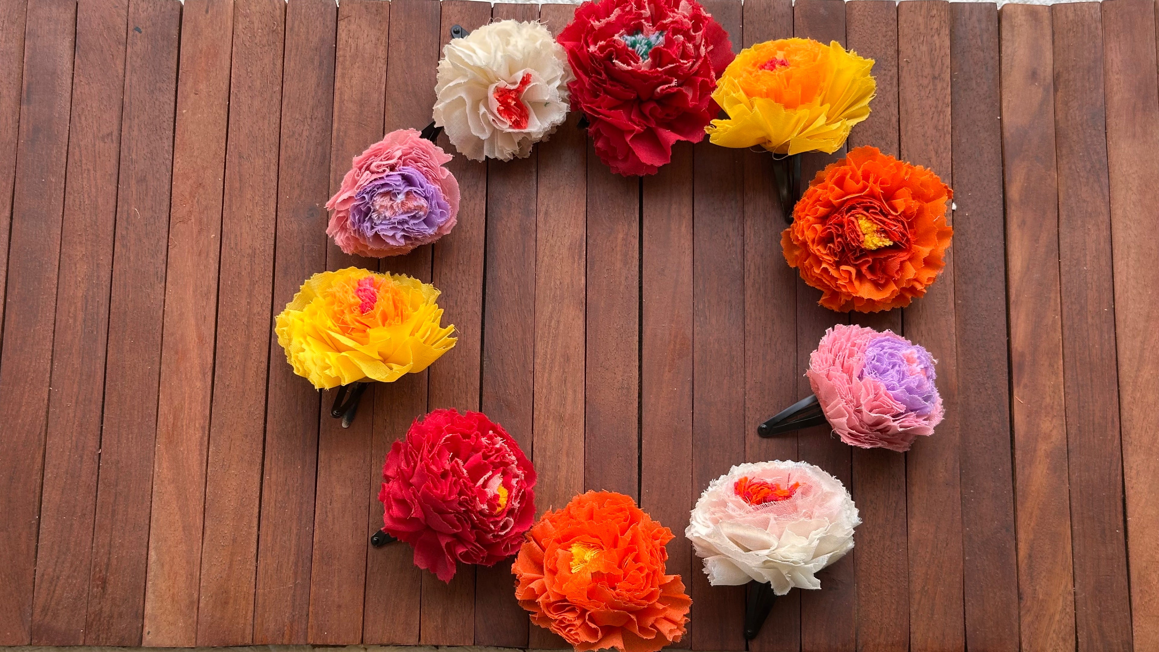 Marigold Hair Clips