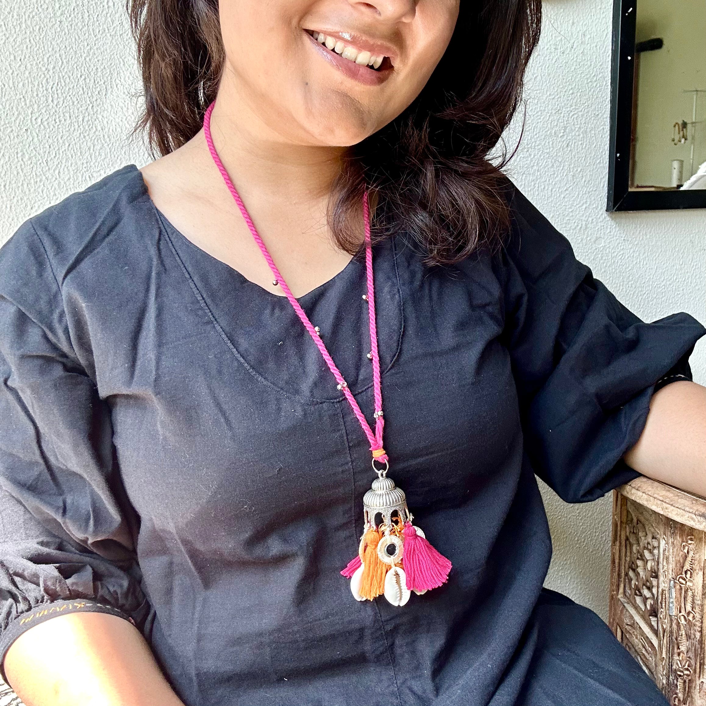 Jhumka Neckpiece