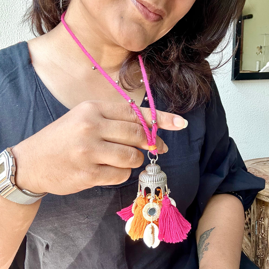Jhumka Neckpiece