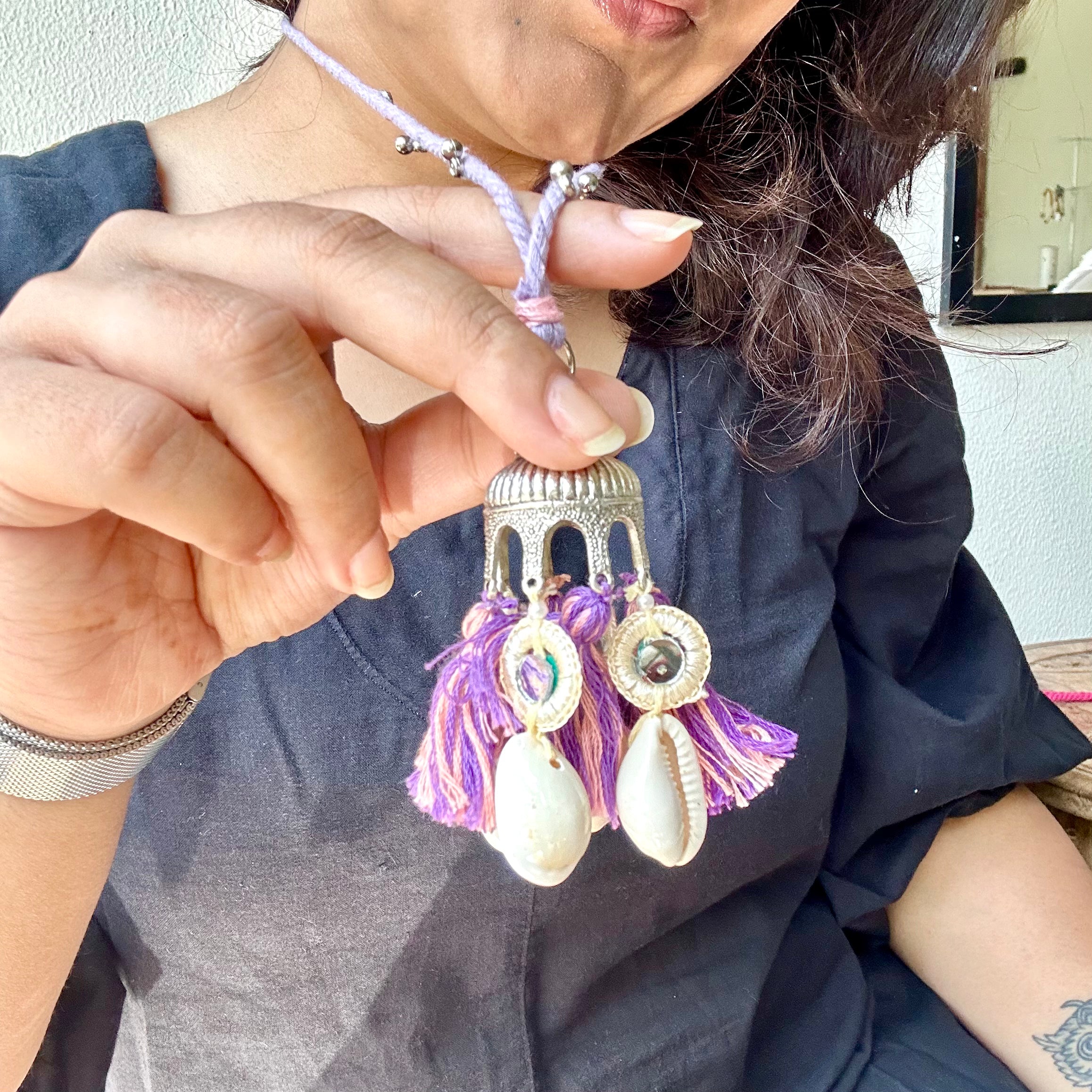 Jhumka Neckpiece