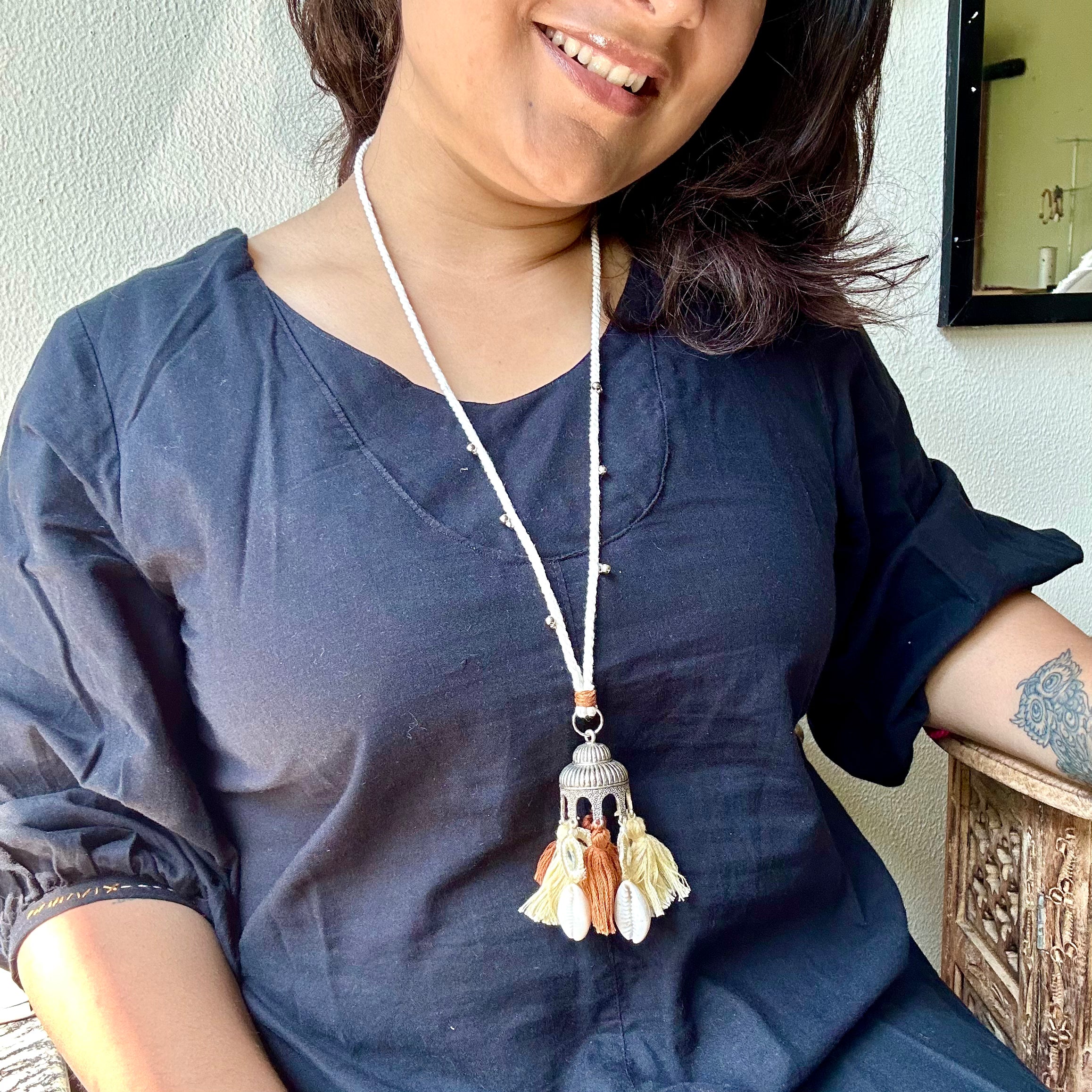 Jhumka Neckpiece