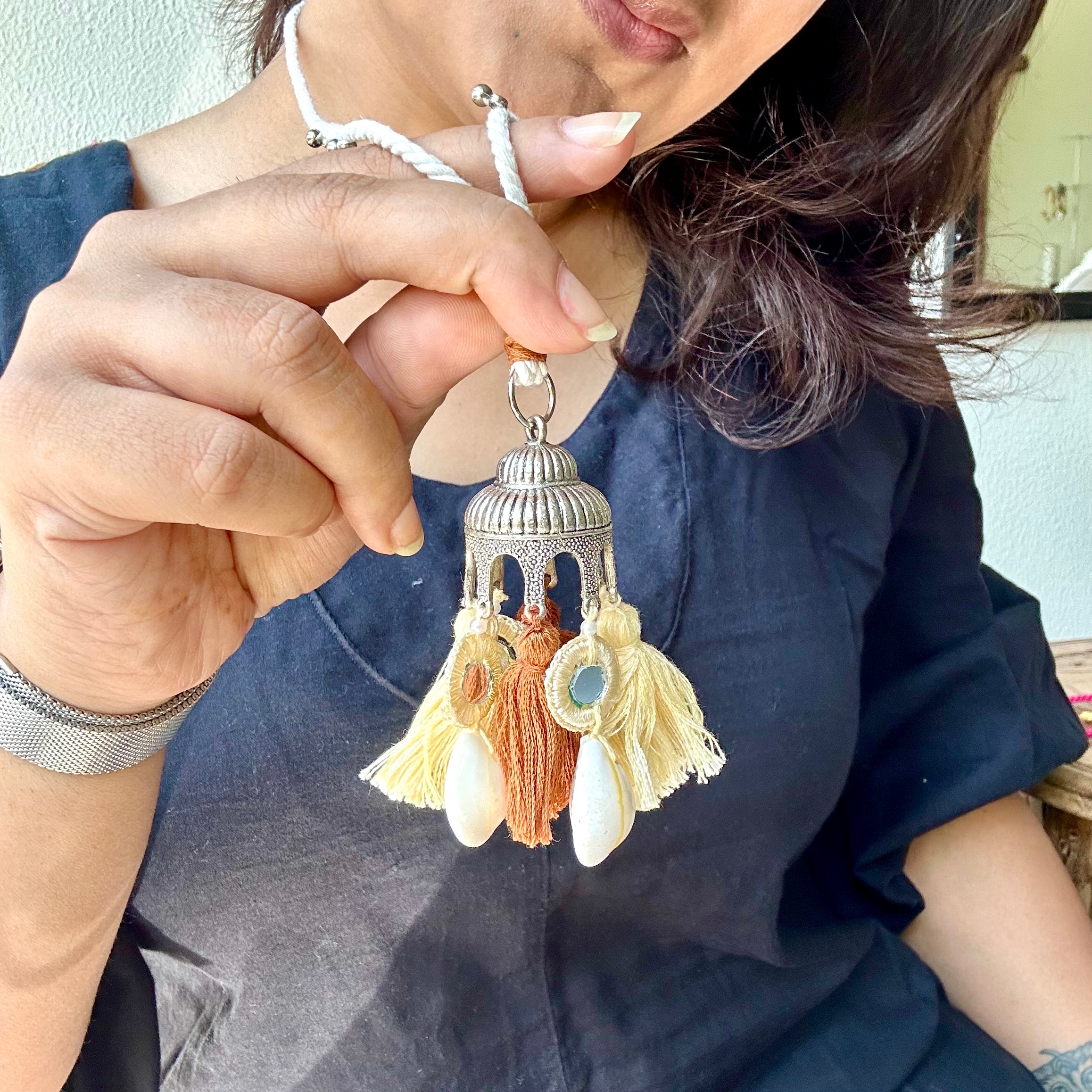 Jhumka Neckpiece