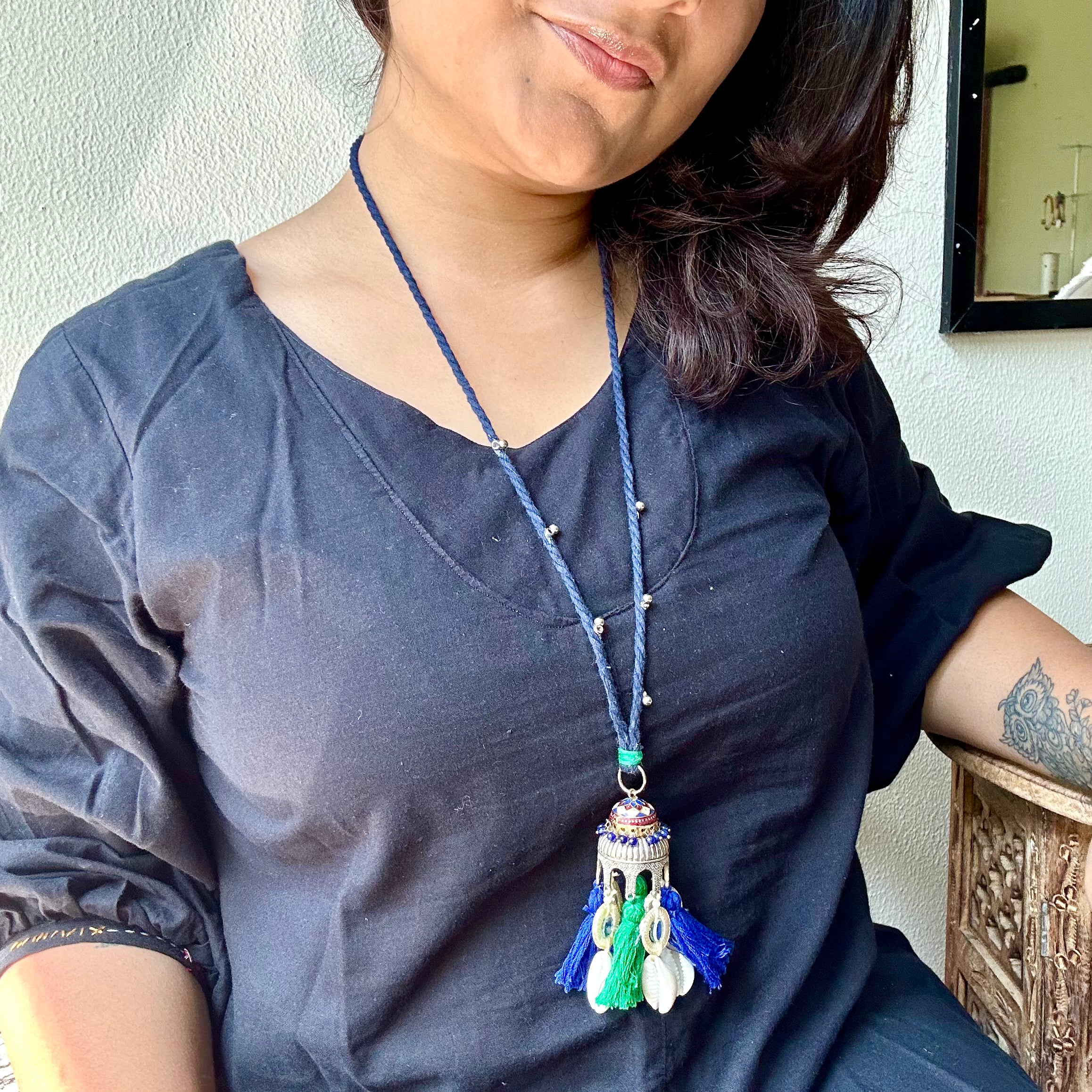 Jhumka Neckpiece