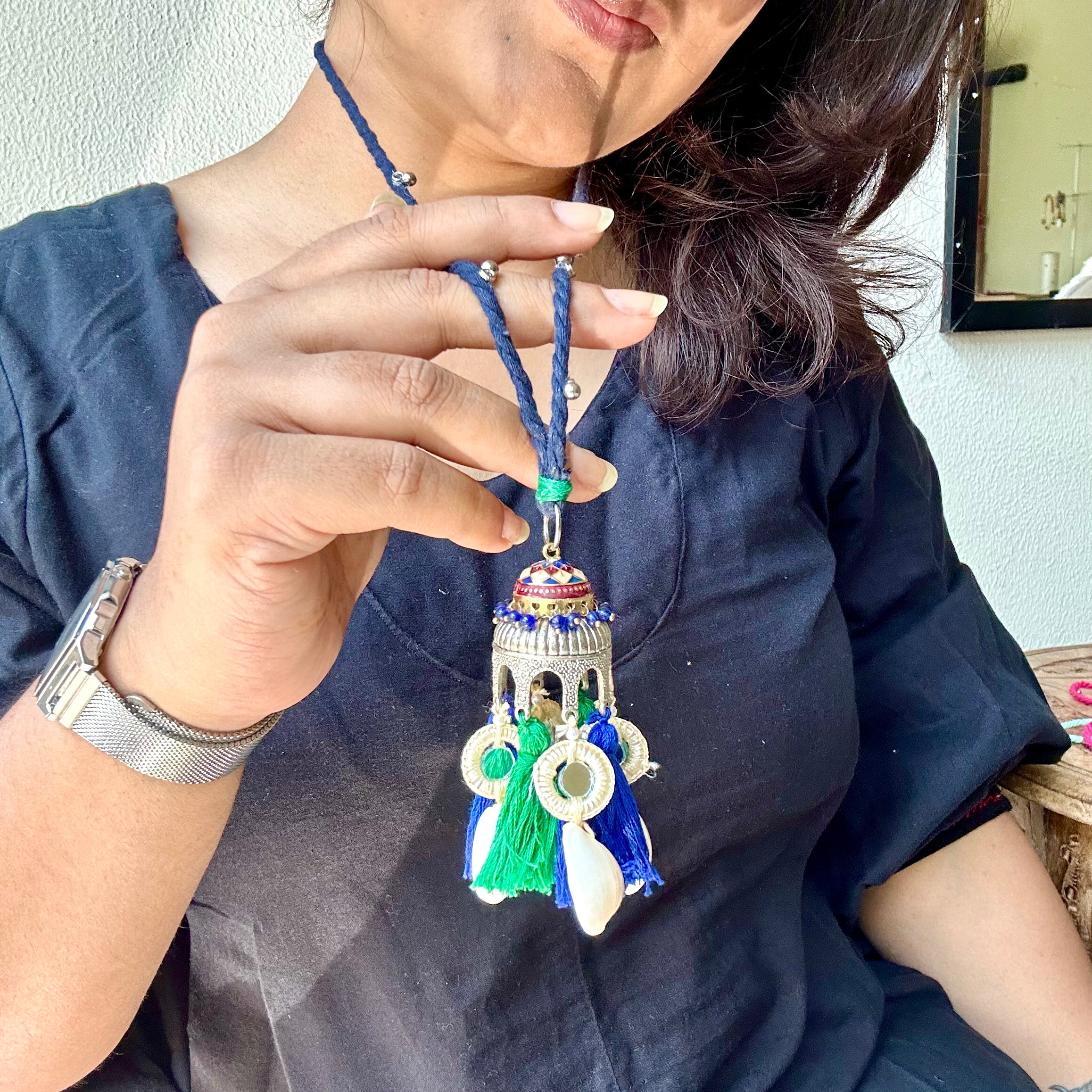 Jhumka Neckpiece