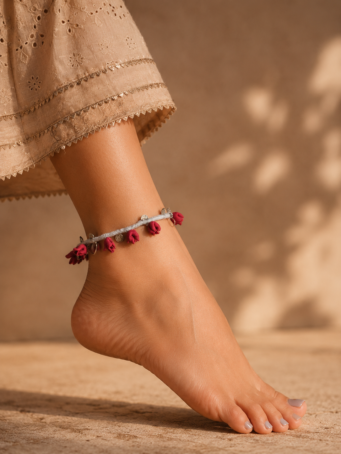 Mogra anklet