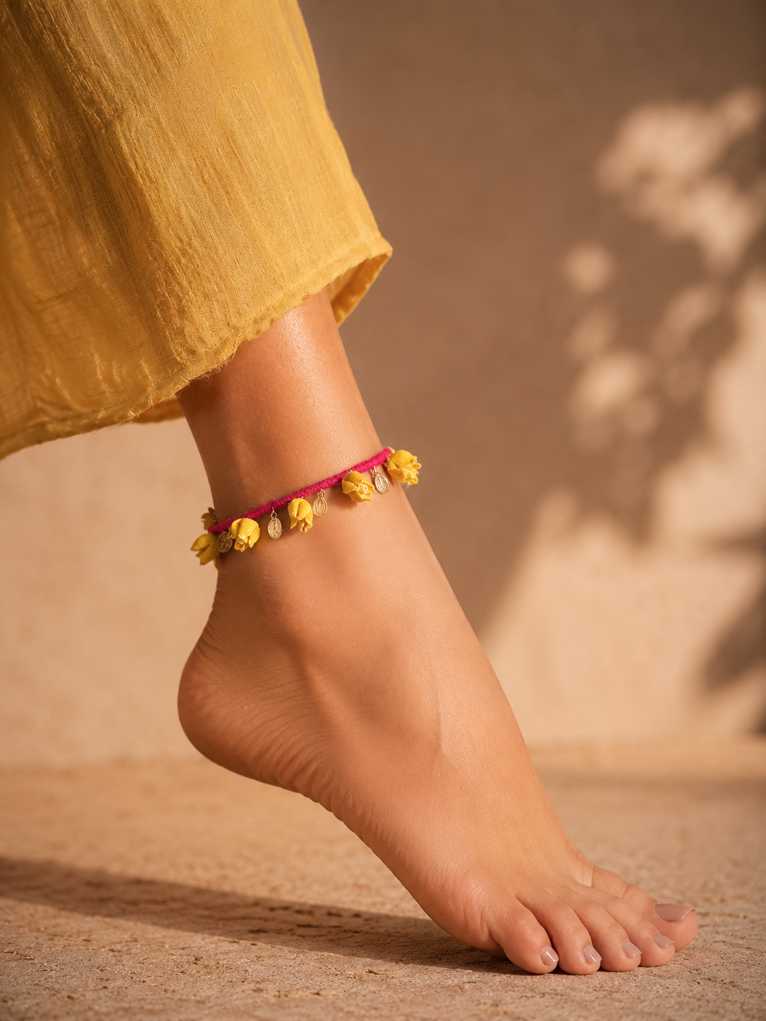 Mogra anklet
