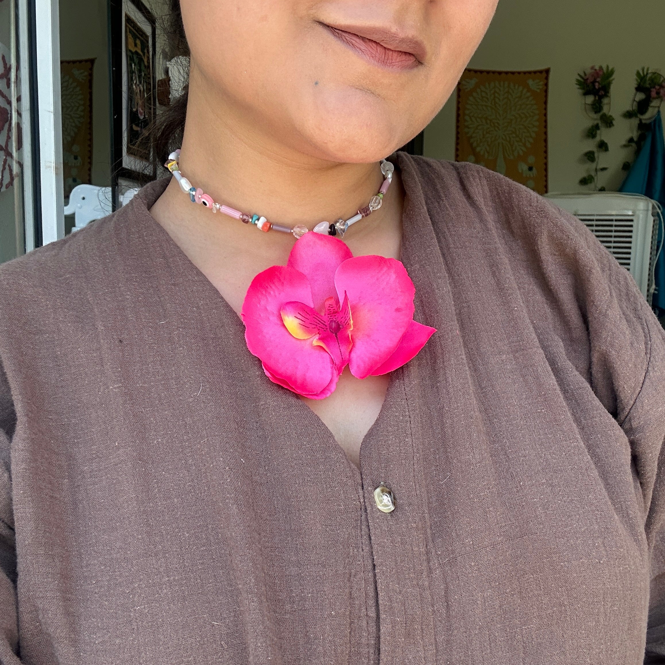 Orchid Neckpieces