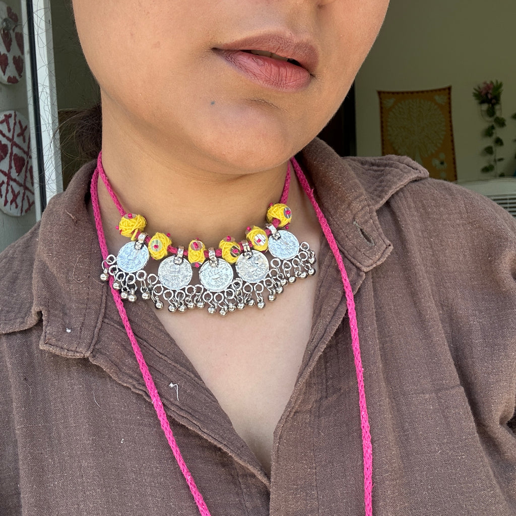 Coin Neckpiece (adjustable length)