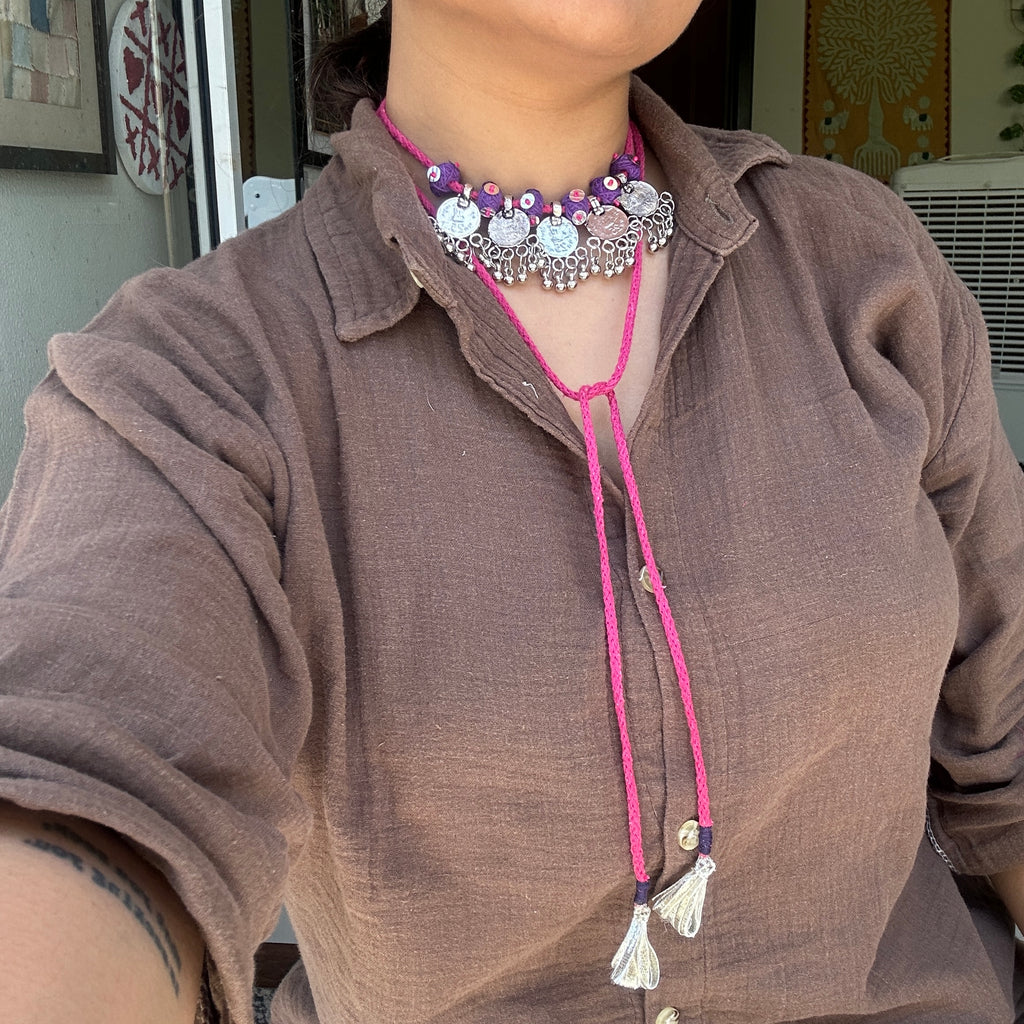 Coin Neckpiece (adjustable length)